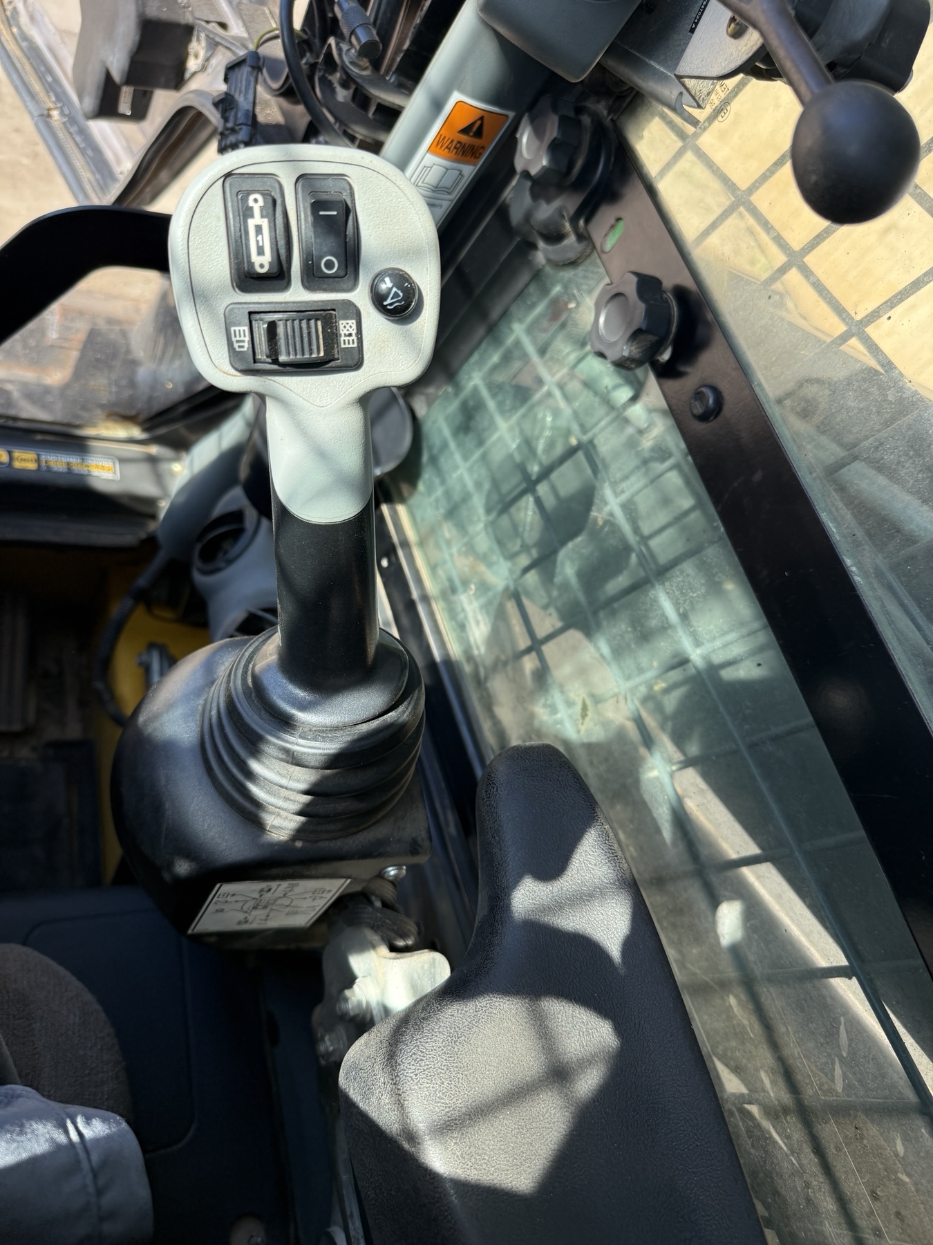 New Holland C238 left joystick controls